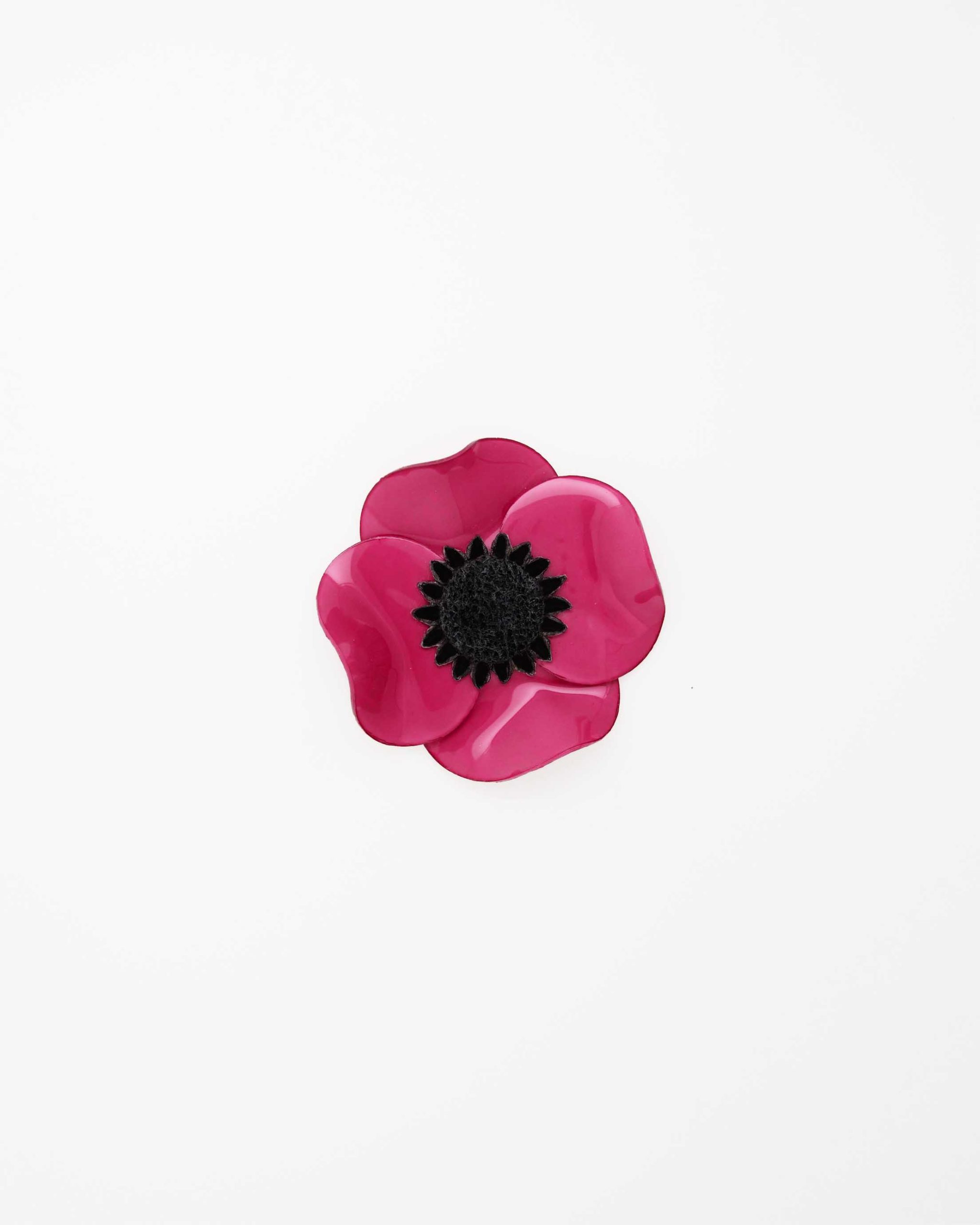 Small brooch Anemone or Poppy | Colorful and magical universe of