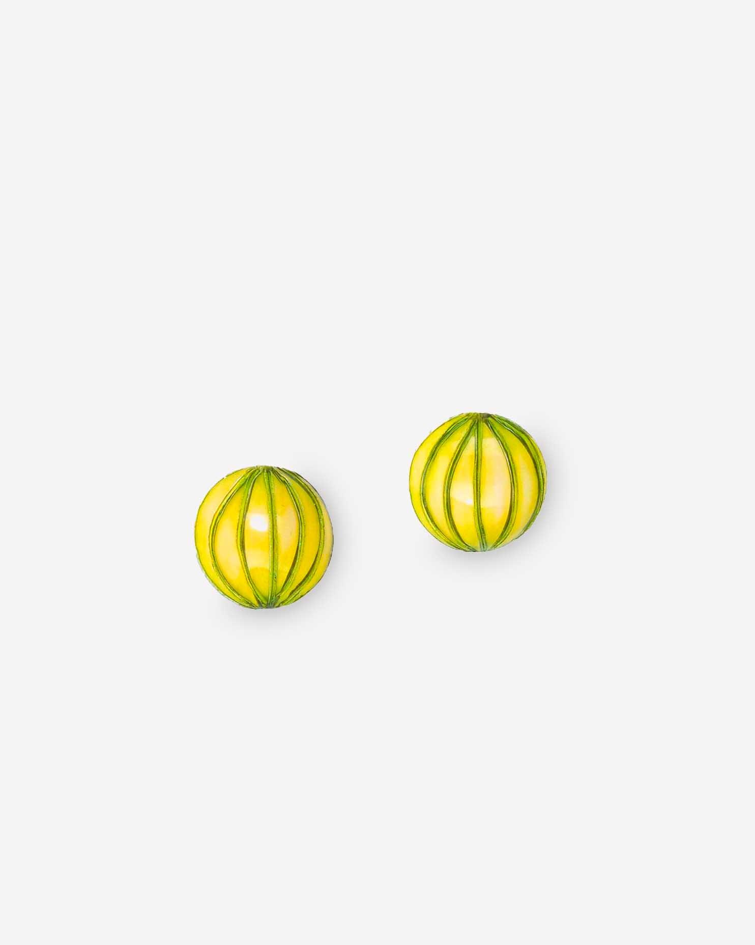 Boucles d'oreilles melon attaches clips