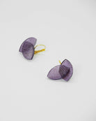 Boucles d’oreilles Ebisu, design organique et lumineux