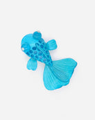 broche pour vêtement originale en forme de poisson bleu