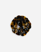 broche geranium motif leopard tendance 