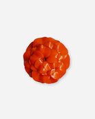 grande broche geranium de couleur orange