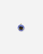 Charm's de pendentif fleur bleu